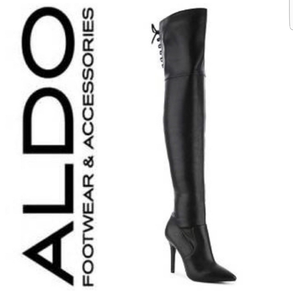 Aldo thigh high boots